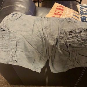 Grey Hurley Cargo Shorts